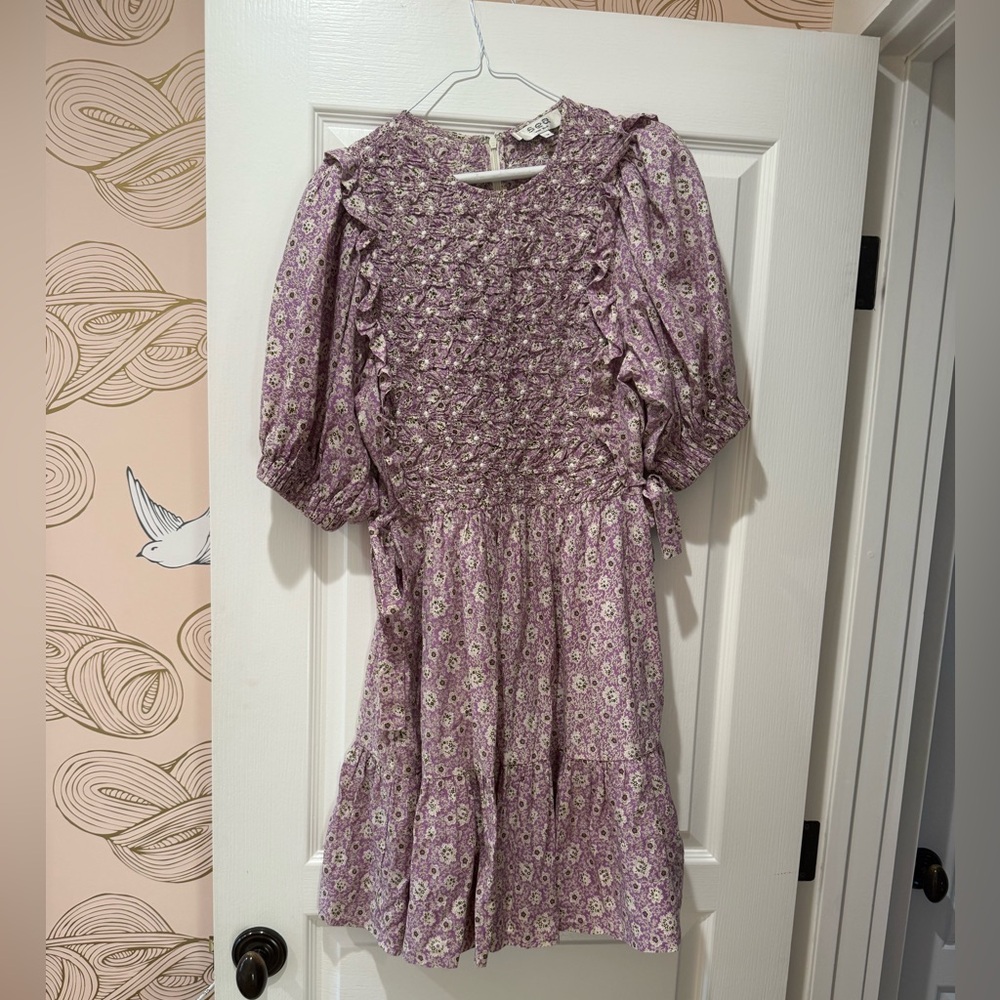 Sea New York Lavender Floral Kids Dress